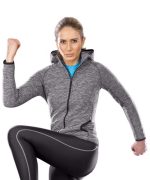 Women's microfleece hoodi - Image 3